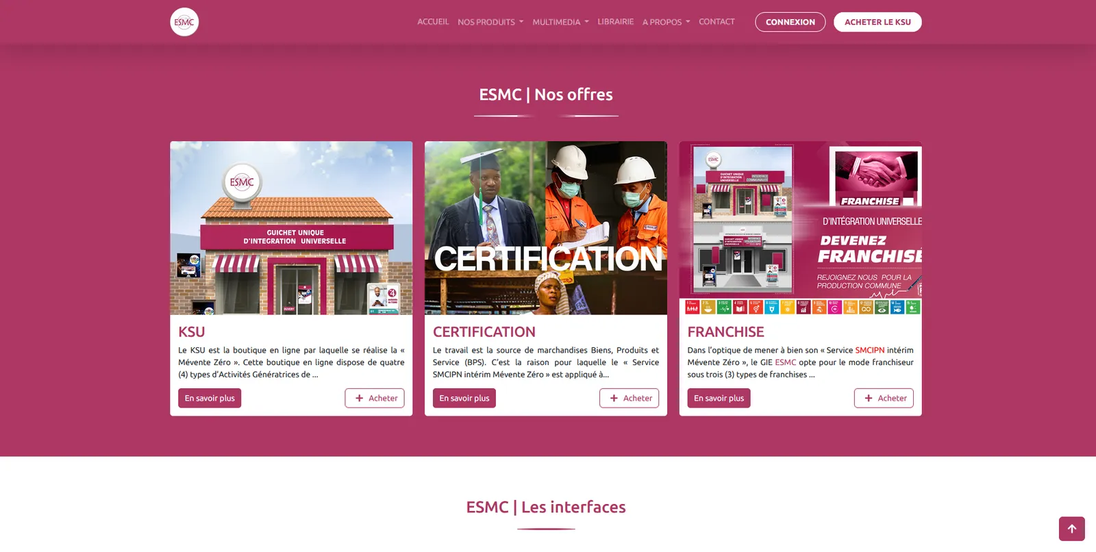 Plateforme Blockchain ESMC - Image 1